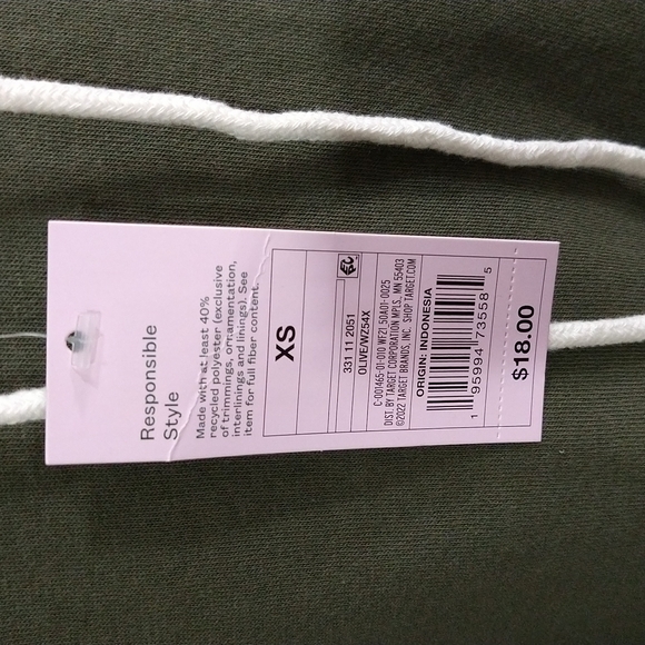 Wilf Fable pullover crop cut hoodie.  NWT - Picture 3 of 5